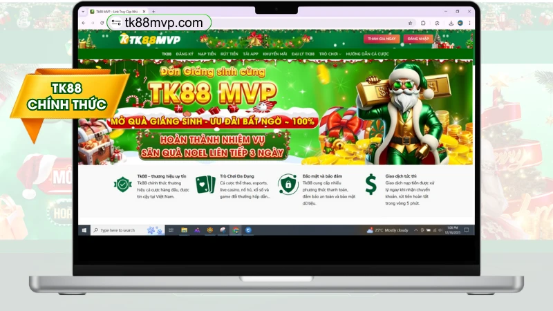 Truy cập trang chủ TK88